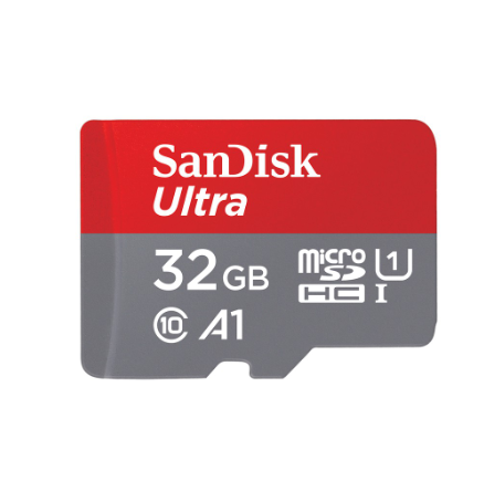 SanDisk Ultra Micro SDXC A1 Series UHS-I Class 10 up to 120MB/s 32GB SDSQUA4 Memory Card