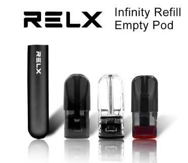 RELX Infinity 4th / RELX Essential Refill Pod Refillable Empty Cartridge Pods