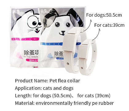 Pets anti tick collar flea and tick dog cat collar adjustable insect repellent collar adjustable