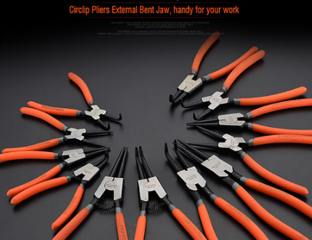 Harden 7", 9", 13" Circlip Plier Internal Straight Jaw (Professional) Pliers Chrome Vanadium