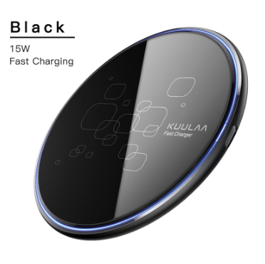 KUULAA 15W Qi Wireless Charger For IPhone 11 Pro X XS Max XR 8 Fast Charging Wireless Phone Charger For Xiaomi Mi9