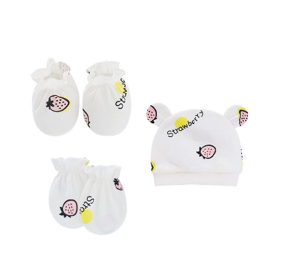 NewBorn 3pc Set (Hat, Mittens, Botis )