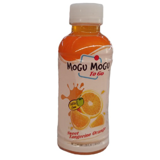 Mogu Mogu To Go Nata De Coco Juice Sweet Tangerine Orange 180ml