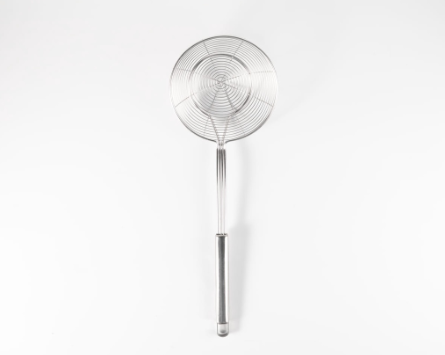 Famco Spider Skimmer, Stainless Steel, Heat-Resistant Handle, Versatile Kitchen Tool Skimming Frying