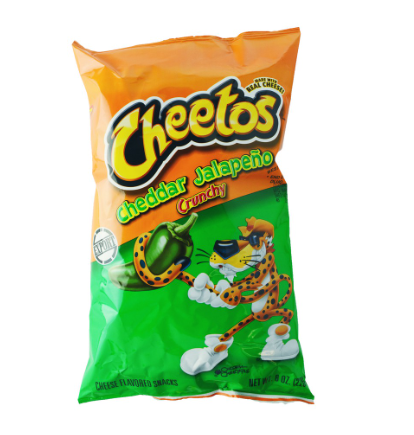 Cheetos Cheddar Jalapeno Crunchy 226.8g