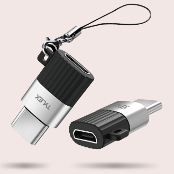 Tylex XO168A Mini Adapter Micro USB to Type-C Adapter Data Transfer & Charging 2.4A Converter