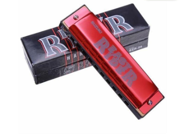 Suzuki EZR-20-C Easy Rider 10-Hole Diatonic Harmonica, Key of C