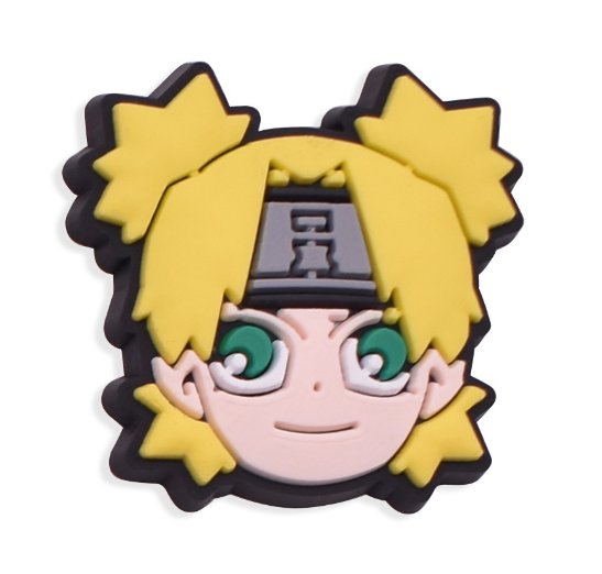 Cartoon Jiraiya Croc Jibbits Anime Jibits Charm Naruto Kakashi Jibitz Croc Pins for Kids Shoe Charms Shoes Accessories Decoration N5