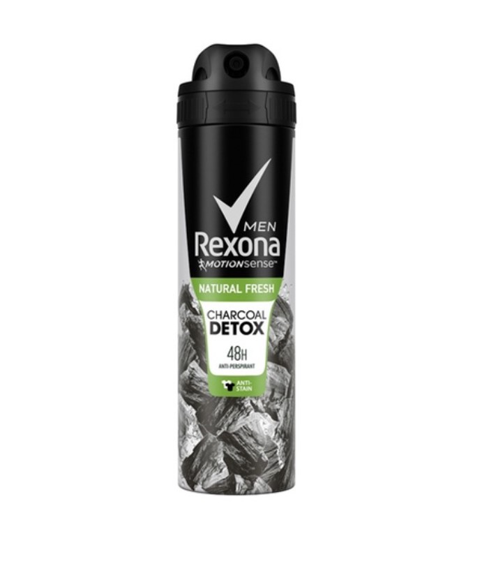 Rexona Men Motionsense Deodorant Spray Charcoal Detox 150ML