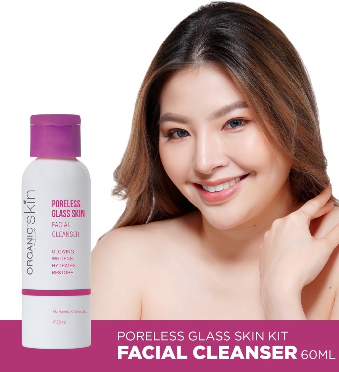 Organic Skin Japan Poreless Glass Skin Facial Cleanser 60ml