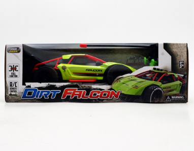 Dream Machine Remote Controlled Car 1:16 Dirt Falcon (Green)
