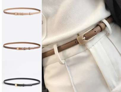 Lovito Women Metal Accessories Basic Belt L60AD099