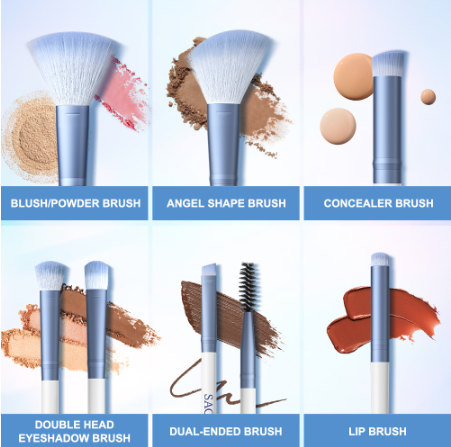 SACE LADY Powder Eyeshadow Eyebrow Concealer Foundation Brush Makeup Tool Mult