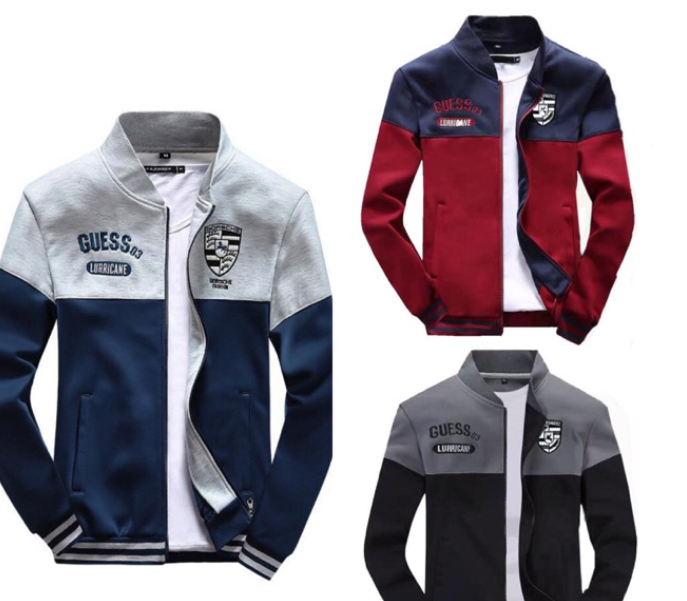 Emw Guess Jacket 3color Classic Korean Men's Bomber Jacket