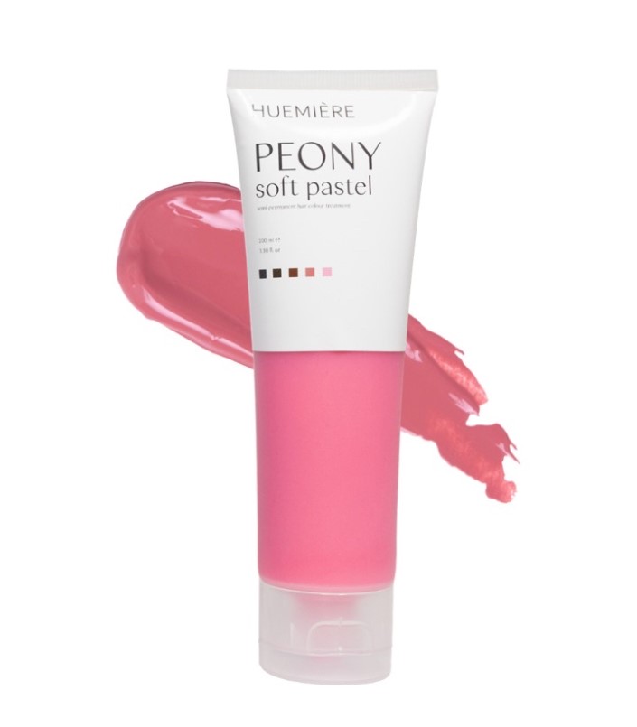 Huemiere  Peony Pastel Salmon Pink Semi-Permanent Hair Dye 110ML