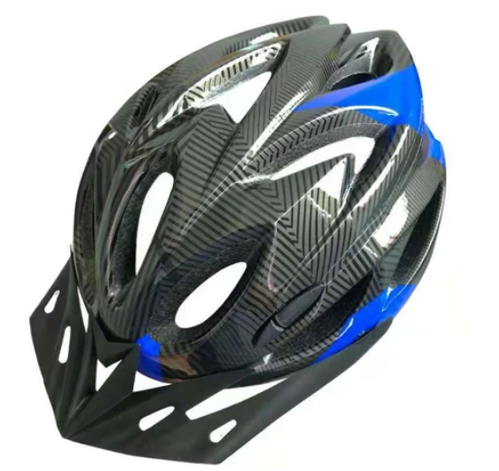 Cycling Helmet One-Piece Bicycle Folding Helmet Bicycle Helmet Men and Women Light Helmet Mountain H4