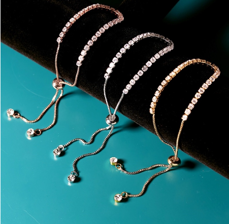 18k Gold Plated Himari Link Adjustable Bracelet accessories for women