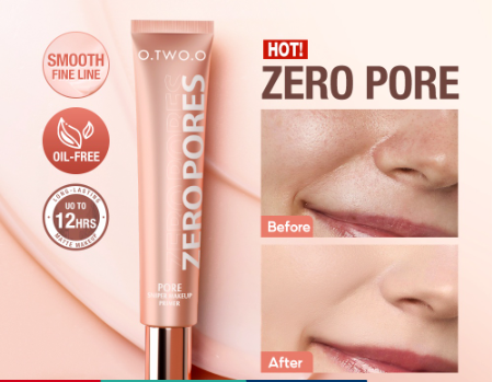 O.TWO.O Makeup Primer Oil Control Smooth Skin Blurs Large Pores Base Face Primer