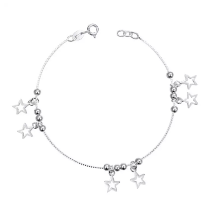 Silver Fashion Jewelry Accessory Ladies' Bracelet