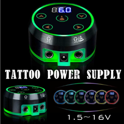 Genuine Aurora 2 Tattoo Power Supply Upgrade Digital LCD Tattoo Machine New Power Supply