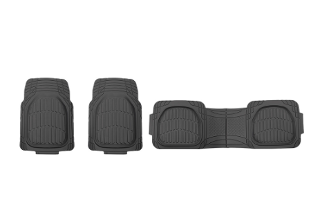 Type S 3PC Pan Type Car Matting Black