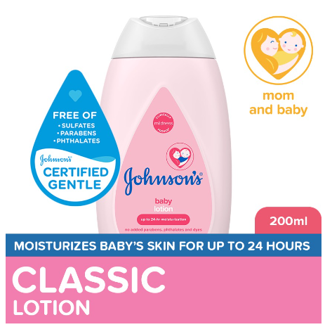 Johnson's Baby Lotion 200ml - Lotion for Baby, Kids, Baby Essentials, Baby Care, Baby Body Lotion