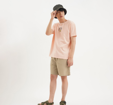 Penshoppe Regular Fit Nylon Shorts For Men