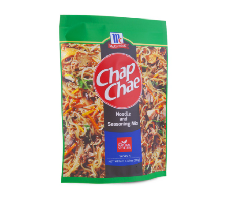 McCormick Chap Chae Noodles and Seasoning Mix 218g