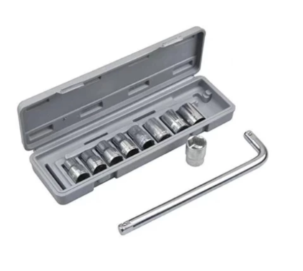 10pcs Bicycle Motorcycle Car Repairing Tool Set Socket Wrench Set