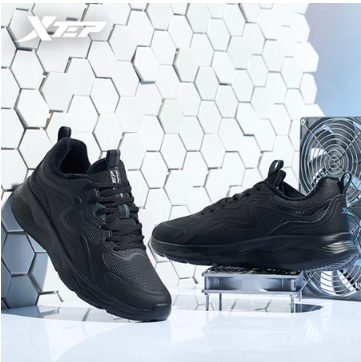 XTEP Men Running Shoes Cushioning Breathable Soft Non-slip Casual Comfortable Leisure Non-slip