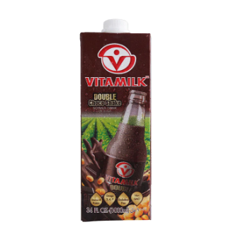 Vitamilk Double Choco Tetra 1L