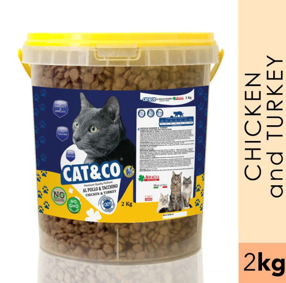 Cat & Co Premium Cat Food CHICKEN & TURKEY 2kg