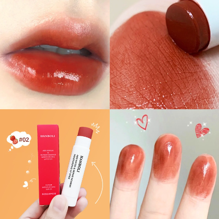 BEAUTY GLAZED Makeup lipstick longlasting liptint Moisturizing non-sticky Lip tinted lip balm Cosmetics