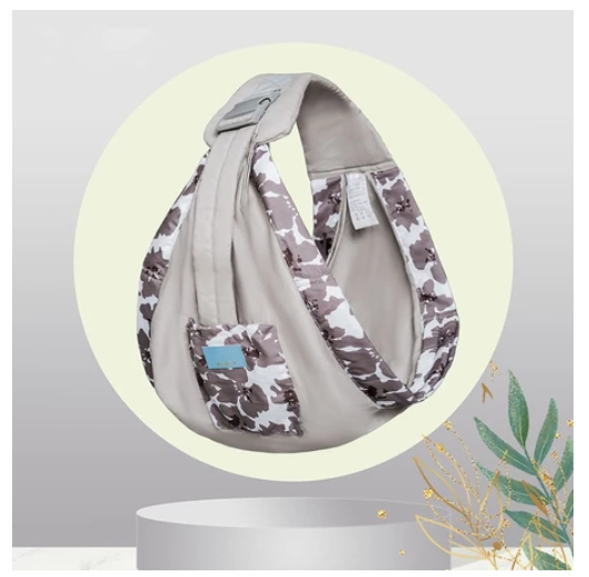 Baby Carrier Sling Wrap Carrier for Baby 2in1 Carrier with Hip Seat for 0-12 Months BC3