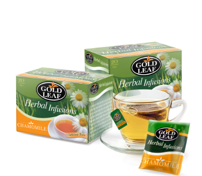 Gold Leaf Herbal Infusions  Chamomile 20 Tea bags