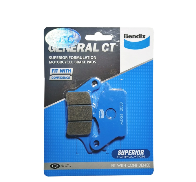 Bendix Brake Pads MD26 for Wave100R, XRM Trinity, CBR150