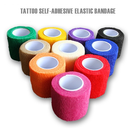 Tattoo Grip Tape Self Adhesive Colorful
