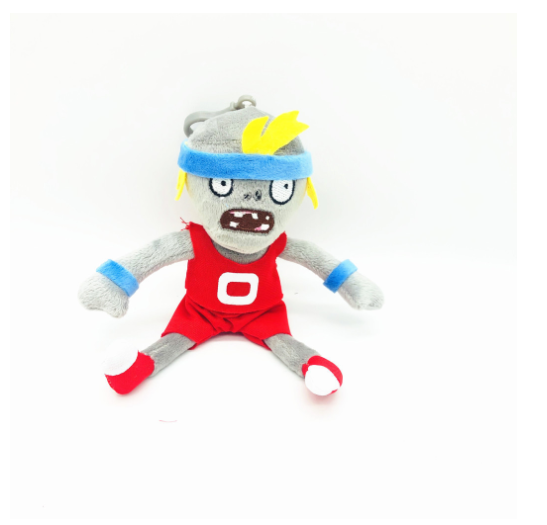 10cm Plants vs. Zombies Plush key chain PVZ Plush Doll Pendant Peashooter Sunflower Ice Dolls Zombie Rag Accessories Doll PVZ20