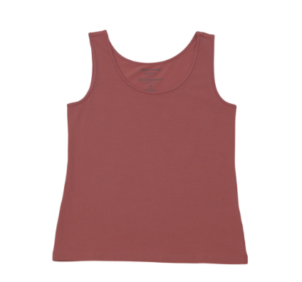 GIORDANO Women's Slim Fit Tank Top 05321250 - Old Rose
