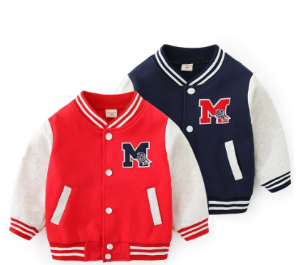 Korean Style 2020 New Kids Baseball Outerwear Boys Girls Fashion Spring Autumn Jacket