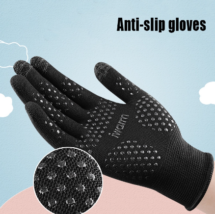 Pair 1 Men & Women Non-slip Touchscreen Gloves Summer Sun UV Protection Gloves Cycling Driving Hand Cover