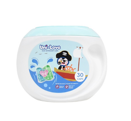 UniLove 3-in-1 Baby Detergent Caps 30's Bottle of 1