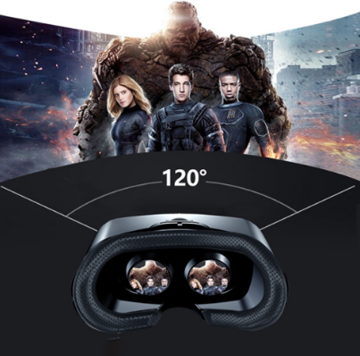 5 ~ 7 inch VRG Pro VR Glasses Virtual Reality Full Screen Visual Wide-Angle 3D VR Glasses