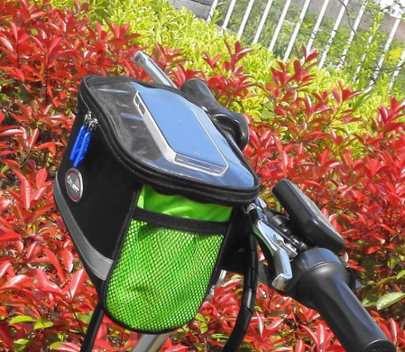 MAS AUTO Cycling Bike Bicycle Front Basket Top Frame Handlebar Bag Pannier Pouch Outdoor