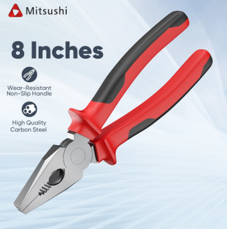Mitsushi KDL2008 8 Inches 20cm Wire Cutter Pliers