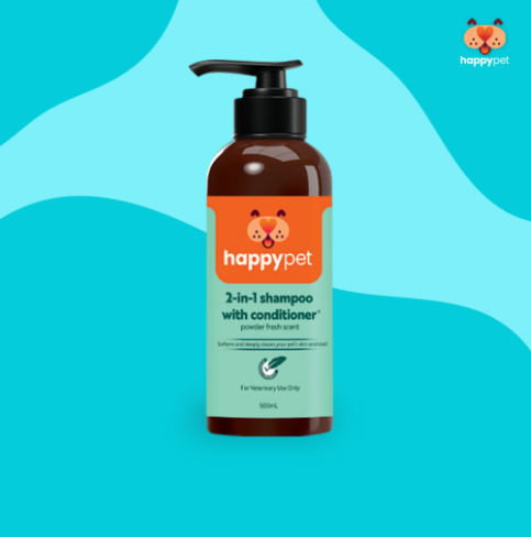 Happypet 2-in-1 Shampoo with Conditioner