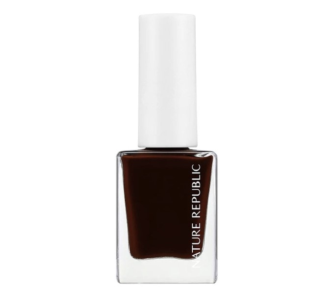 Nature Republic Color & Nature Nail Color 04 Black Currant