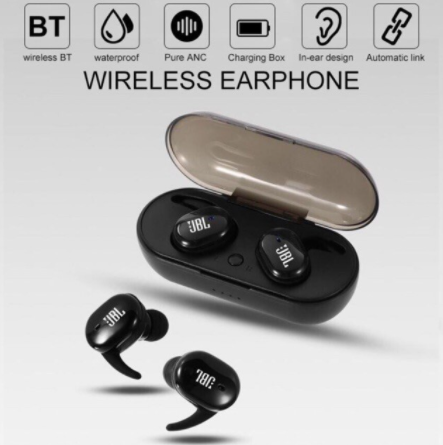 JBL TWS4 Bluetooth Earphone Touch 5.0 Binaural Call Wireless Bluetooth Earbud