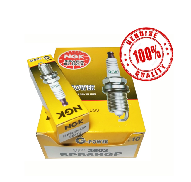 NGK SPARK PLUG (BPR6HGP) 100% Original