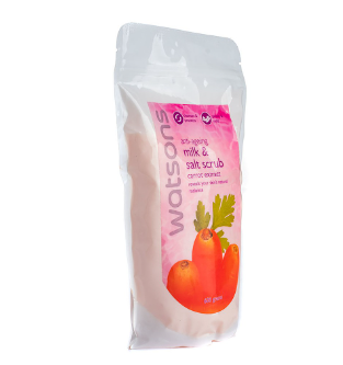 Watsons Anti Ageing Milk and Salt Scrub Carrot Extract 600G